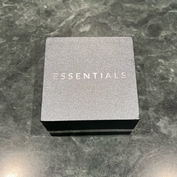 Essentials Genuine Crystal Silver Plated Hoop Earrings - Picture 5 of 7